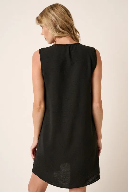 Airflow Tank Dress-Black