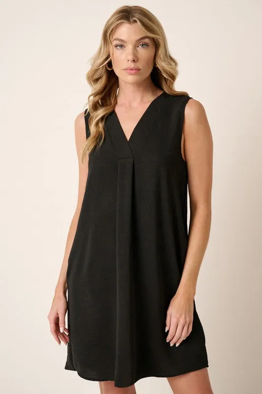 Airflow Tank Dress-Black