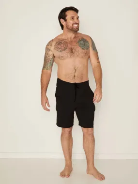 Bamboo Men's Casual Shorts - Black