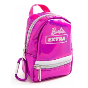 Barbie Extra Pink Shiny Stationery Backpack Surprise