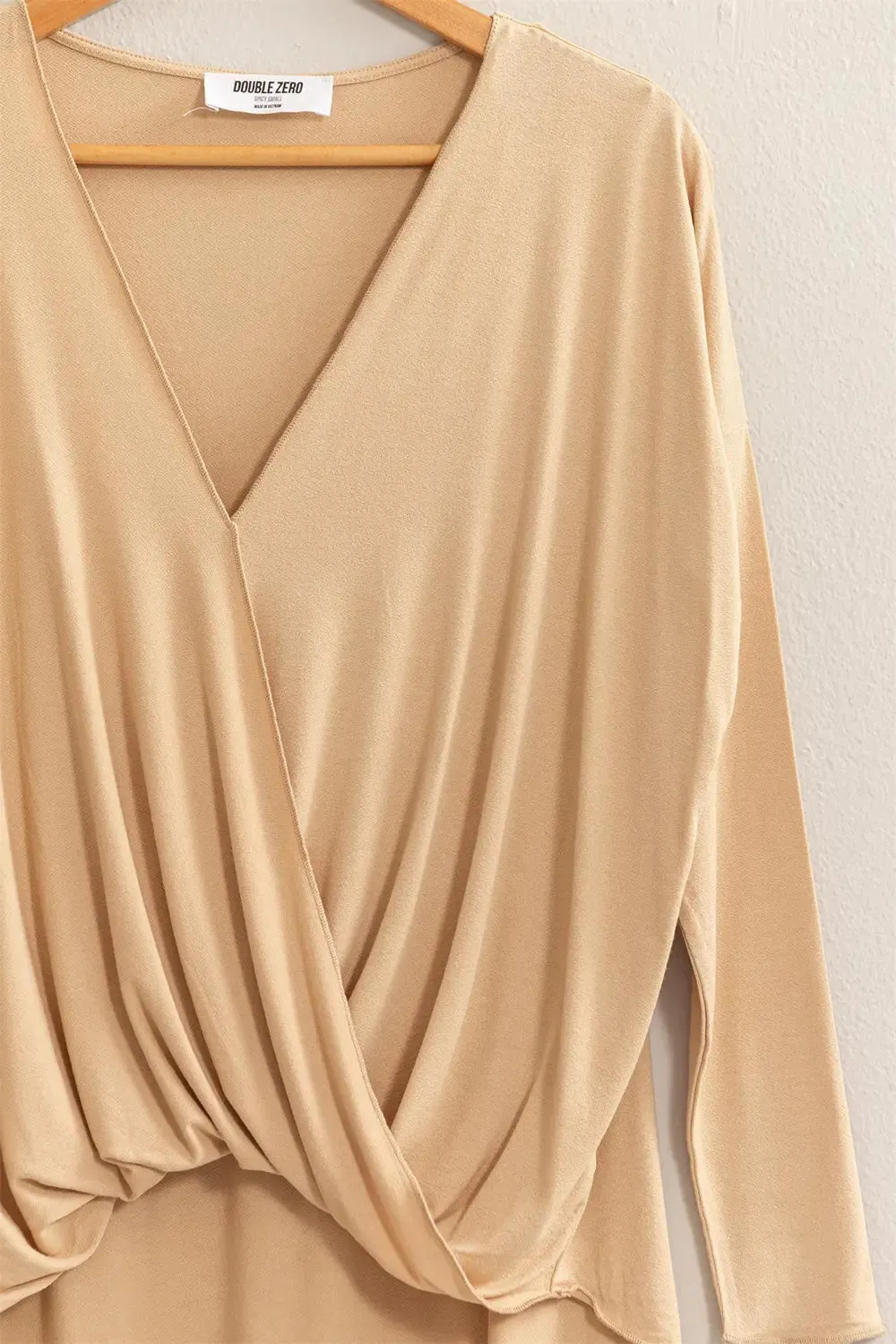 Draped Drop Shoulder