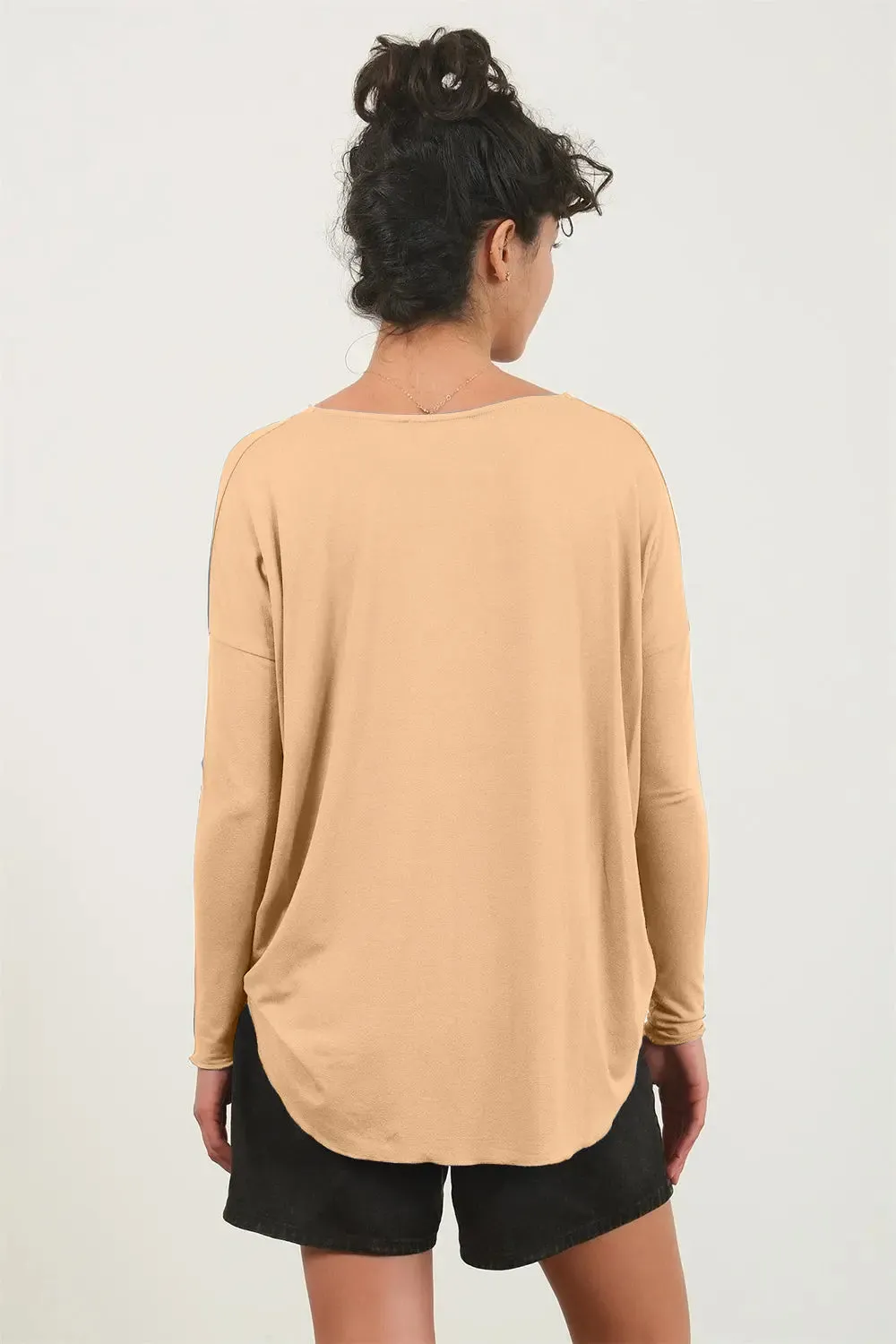 Draped Drop Shoulder