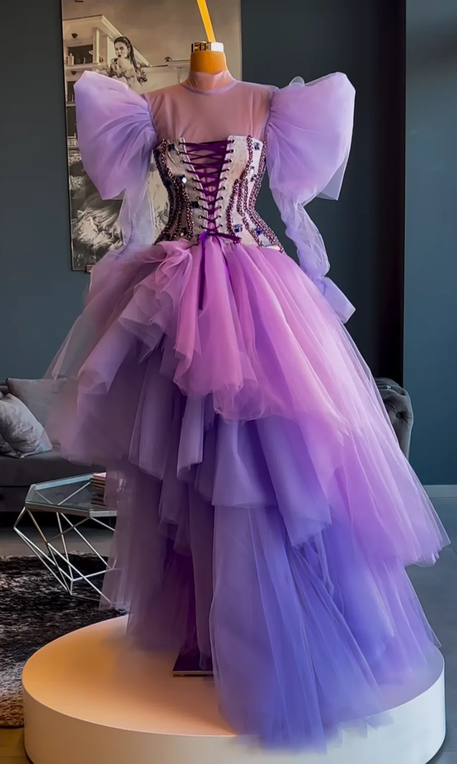 Effulgent Evening Dress