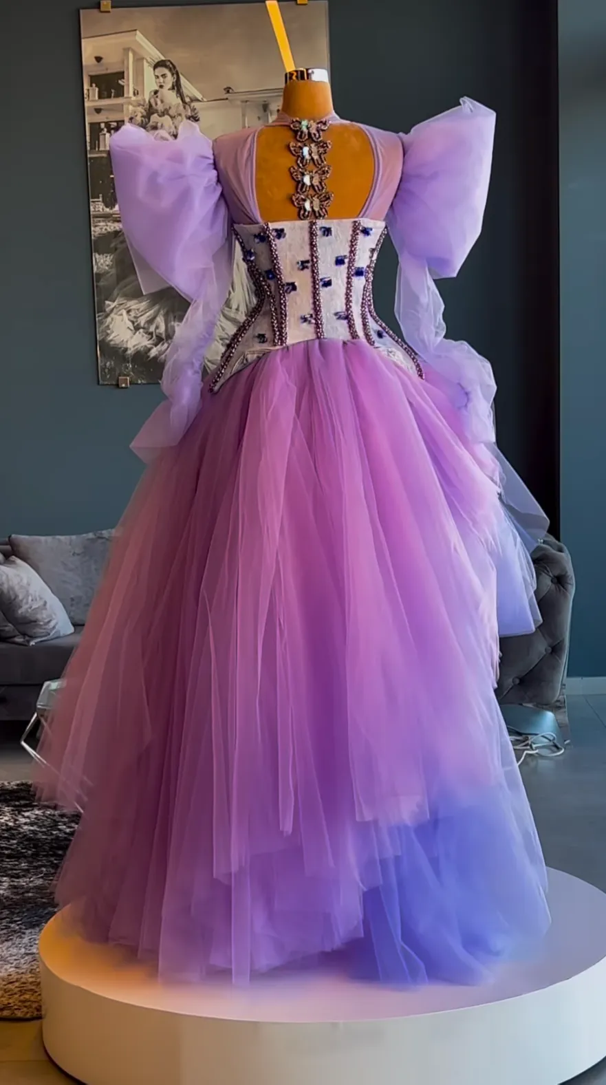 Effulgent Evening Dress