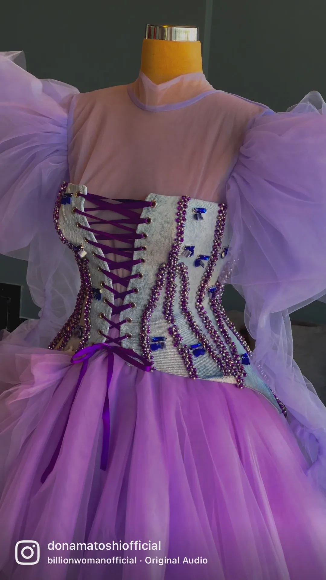Effulgent Evening Dress