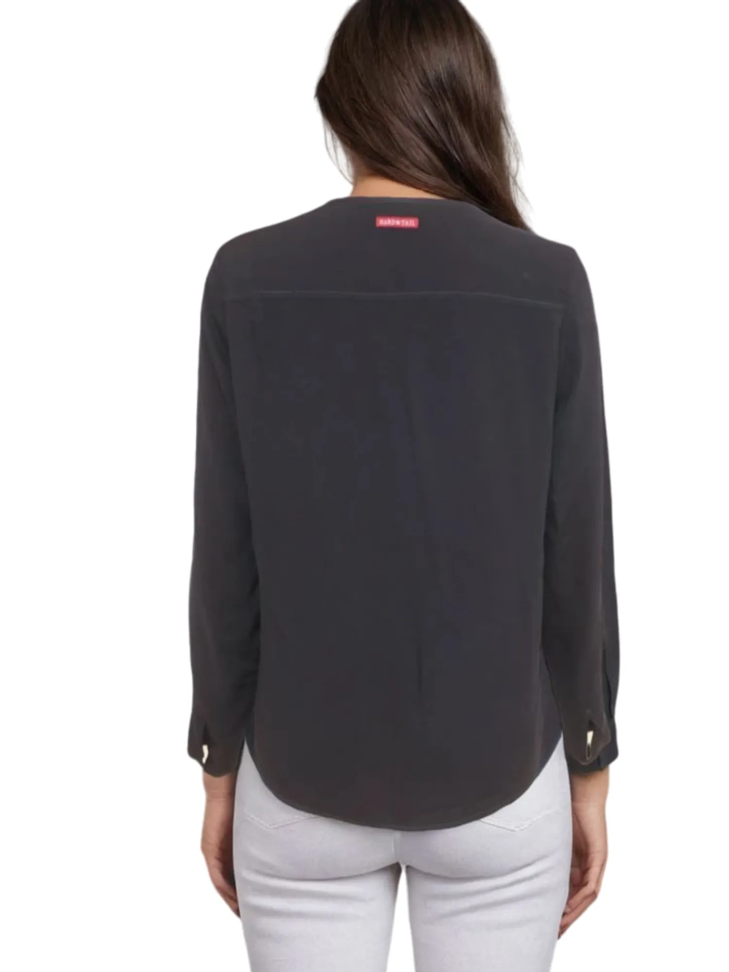 Hard Tail Tie Front Blouse (Style RV-89)