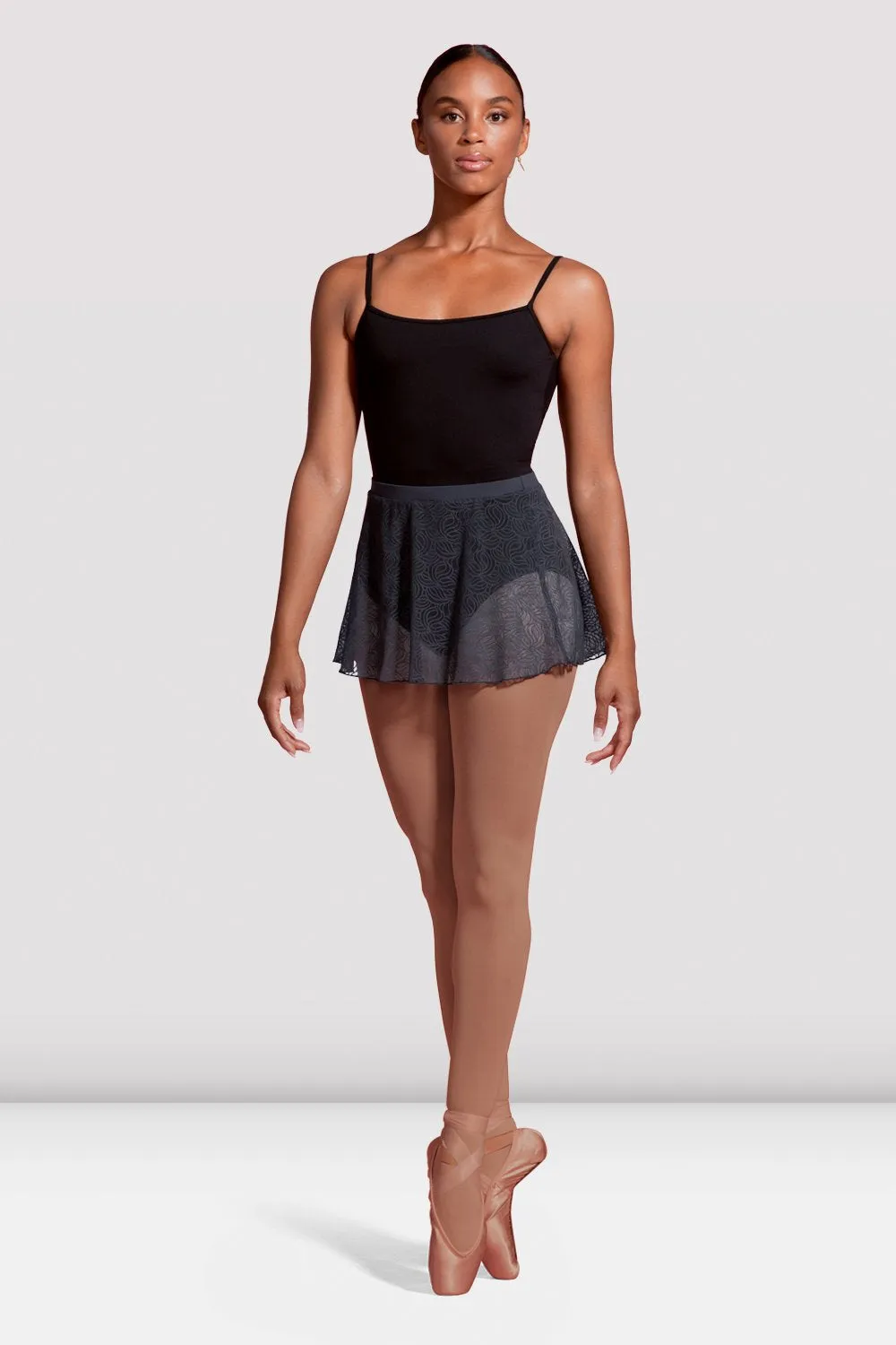 Ladies Mirella Seville Lace Mesh Pull On Skirt
