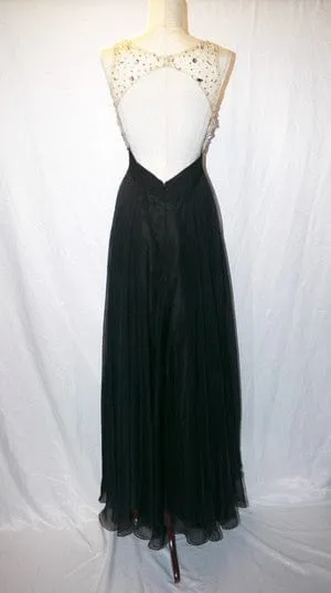 Michelle's Rhinestones and Chiffon Dress