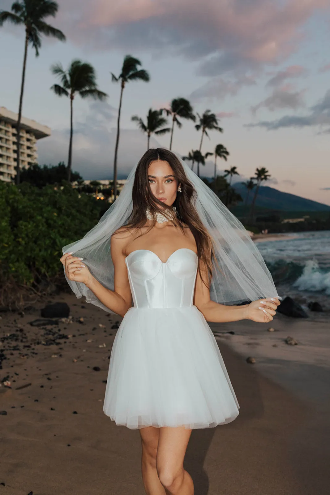 Moorea Mini Veil