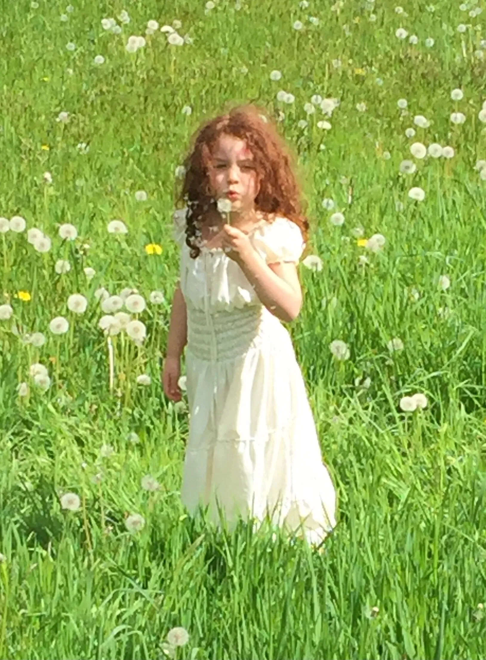 Renaissance Fairy Costume Princess Dress-up Chemise Gown - Children’s Girls Capped Sleeves Fairy Dress. Reminisce Brand