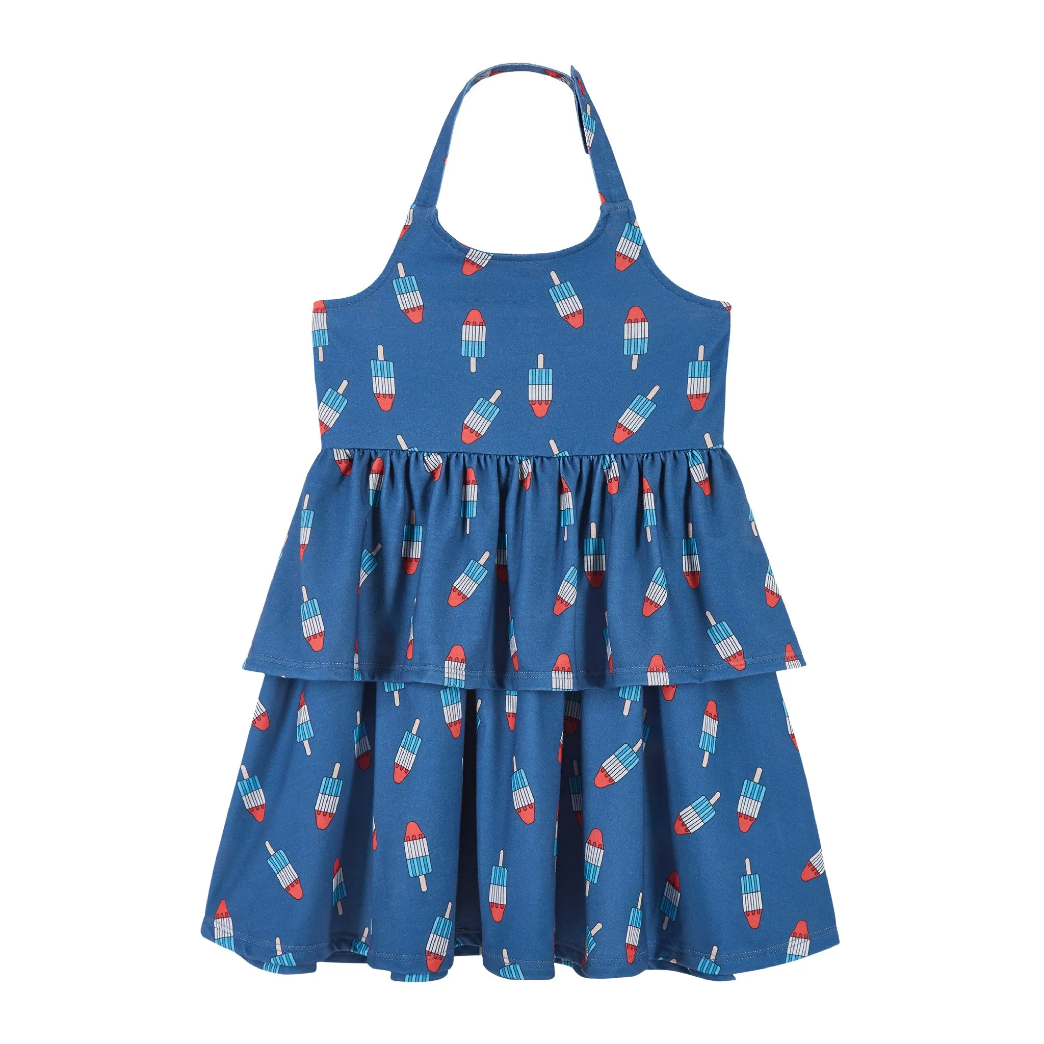 Rocket Popsicle Dress | Blue